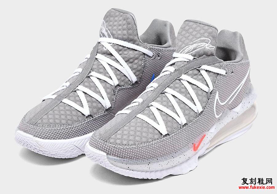 Nike LeBron 17 Low Particle Gray CD5007-004发售日期