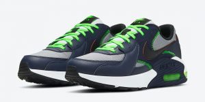 Nike Air Max Excee海军蓝霓虹绿CD4165-400发售日期
