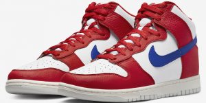 Nike Dunk High USA 红色 白色 蓝色 DX2661-100 发布日期