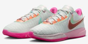 Nike LeBron 20 Barely Green Medium Soft Pink DJ5423-300 发布日期