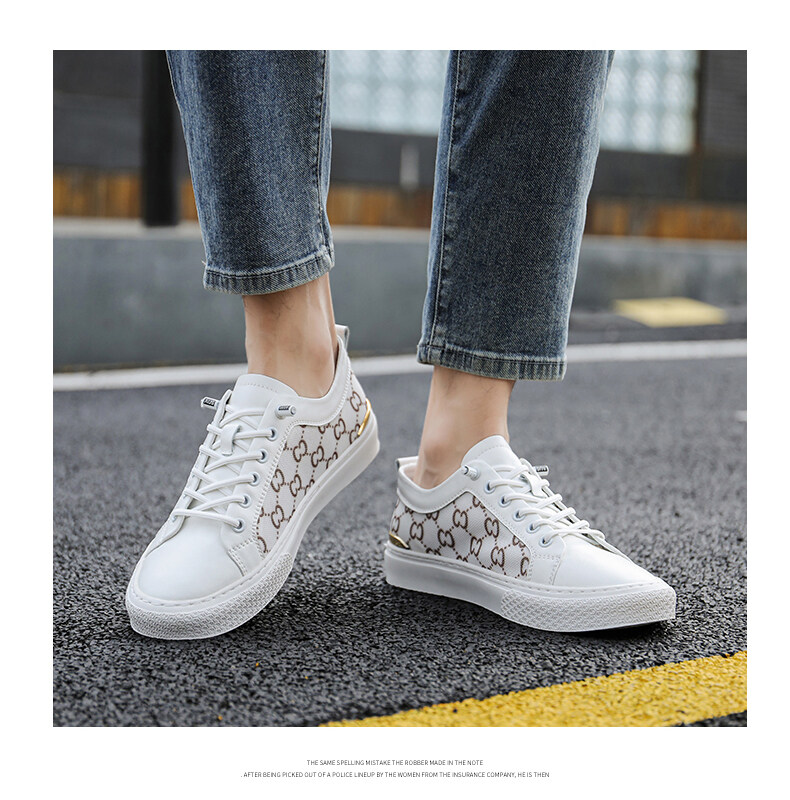 天得伦Tiandelun HY2206 时尚小白鞋休闲板鞋 招代理 可以一件代发货插图8